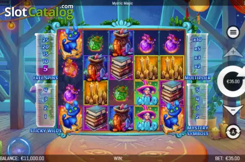 Οθόνη2. Mystic Magic Κουλοχέρης