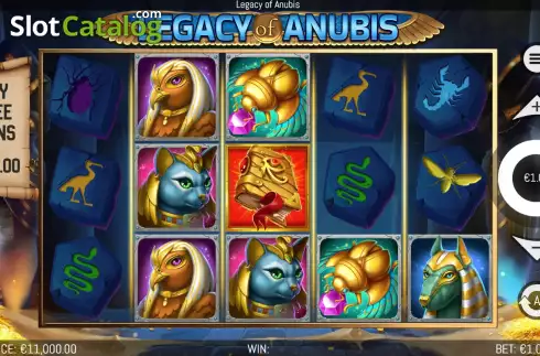 Οθόνη2. Legacy of Anubis Κουλοχέρης