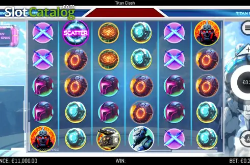 Οθόνη2. Titan Clash Κουλοχέρης