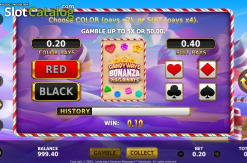 Οθόνη6. Candyways Bonanza Megaways Κουλοχέρης