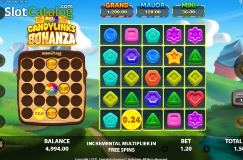 Οθόνη3. Candy Links Bonanza Κουλοχέρης 