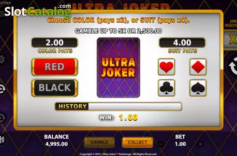 Οθόνη4. Ultra Joker (Hurricane Games) Κουλοχέρης