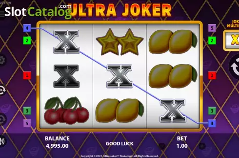 Οθόνη3. Ultra Joker (Hurricane Games) Κουλοχέρης