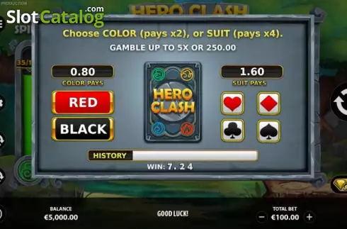 Οθόνη5. Hero Clash Κουλοχέρης 