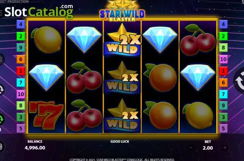 Οθόνη6. Star Wild Blaster Κουλοχέρης 