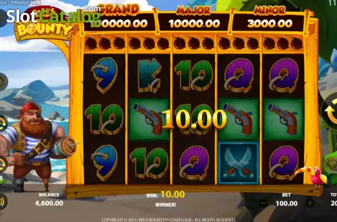 Οθόνη4. Wild Bounty (Hurricane Games) Κουλοχέρης