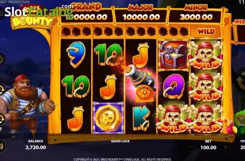 Οθόνη9. Wild Bounty (Hurricane Games) Κουλοχέρης