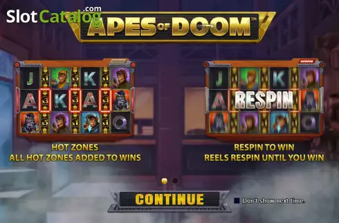 Οθόνη2. Apes of Doom Κουλοχέρης