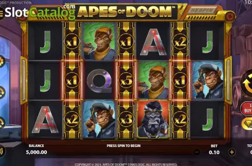 Οθόνη3. Apes of Doom Κουλοχέρης