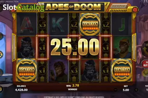 Οθόνη7. Apes of Doom Κουλοχέρης
