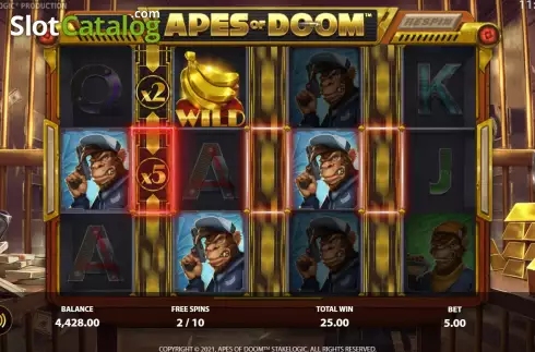 Οθόνη9. Apes of Doom Κουλοχέρης