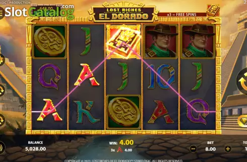 Οθόνη4. Lost Riches of El Dorado Κουλοχέρης