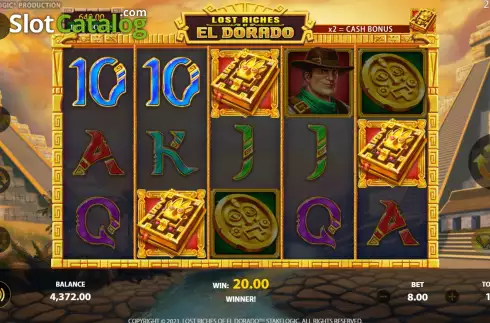 Οθόνη5. Lost Riches of El Dorado Κουλοχέρης