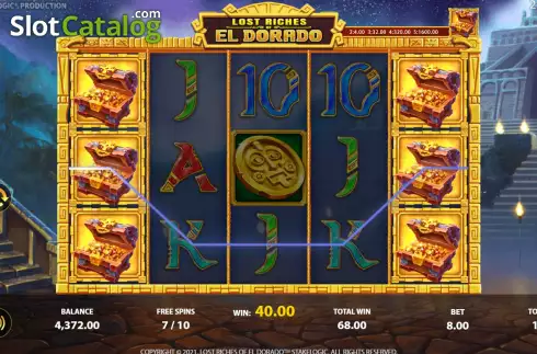 Οθόνη9. Lost Riches of El Dorado Κουλοχέρης