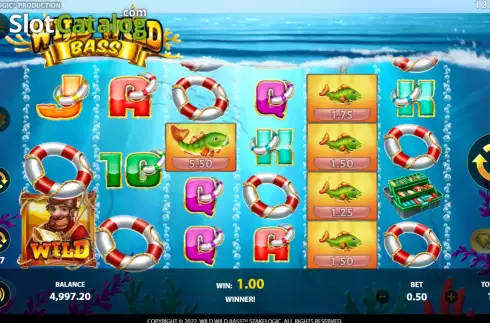 Οθόνη4. Wild Wild Bass Κουλοχέρης