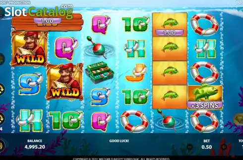 Οθόνη5. Wild Wild Bass Κουλοχέρης