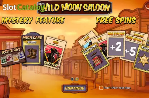 Οθόνη2. Wild Moon Saloon Κουλοχέρης