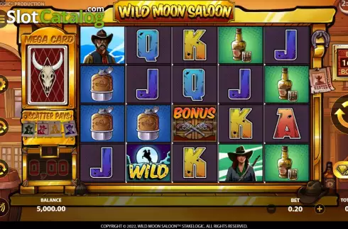 Οθόνη4. Wild Moon Saloon Κουλοχέρης