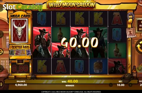 Οθόνη5. Wild Moon Saloon Κουλοχέρης