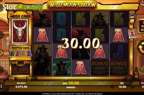 Οθόνη7. Wild Moon Saloon Κουλοχέρης