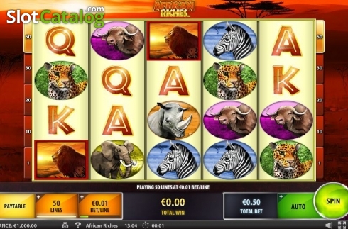 Οθόνη2. African Riches Κουλοχέρης