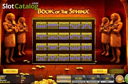 Οθόνη5. Book of the Sphinx Κουλοχέρης 