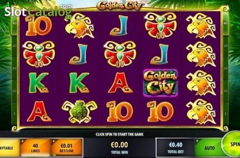 Οθόνη2. Golden City (IGT) Κουλοχέρης 
