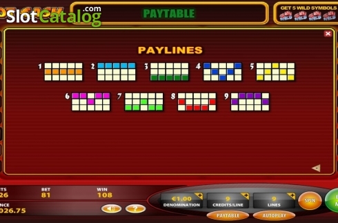 Οθόνη6. Hot Cash (IGT) Κουλοχέρης