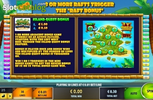 Οθόνη6. Island Quest Κουλοχέρης 