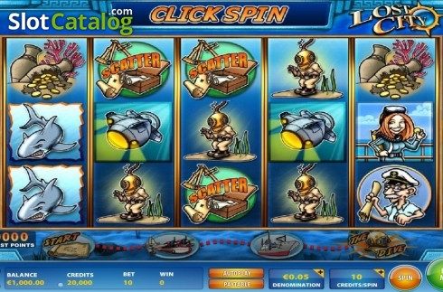 Οθόνη2. Lost City (IGT) Κουλοχέρης