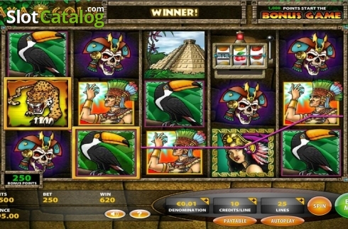 Οθόνη3. Maya Gold (IGT) Κουλοχέρης