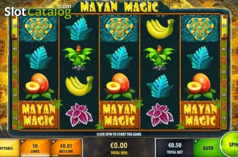 Οθόνη2. Mayan Magic (IGT) Κουλοχέρης