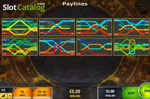 Οθόνη5. Mayan Magic (IGT) Κουλοχέρης