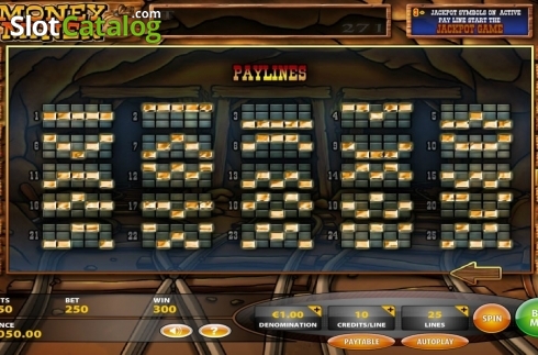 Οθόνη5. Money Miner (IGT) Κουλοχέρης