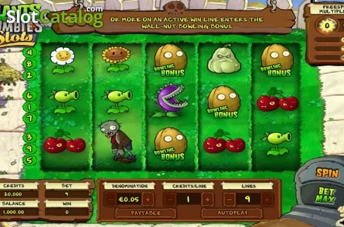 Οθόνη2. Plants vs Zombies (IGT) Κουλοχέρης