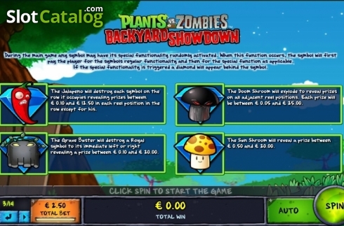 Οθόνη6. Plants vs Zombies: Backyard Showdown Κουλοχέρης