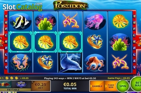 Οθόνη3. Poseidon (IGT) Κουλοχέρης 