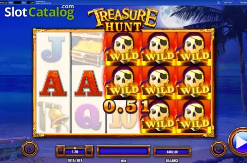 Οθόνη3. Treasure Hunt (IGT) Κουλοχέρης