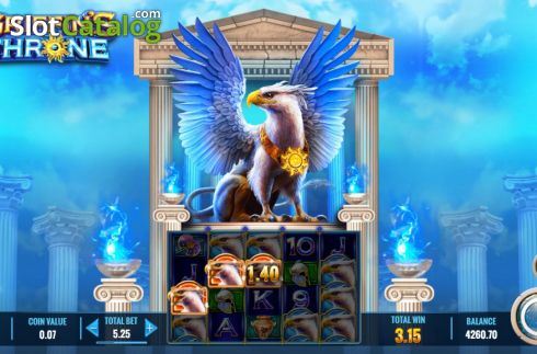 Οθόνη4. Griffins Throne Κουλοχέρης 