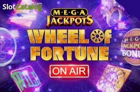 Mega Jackpots Wheel of Fortune on Air Λογότυπο