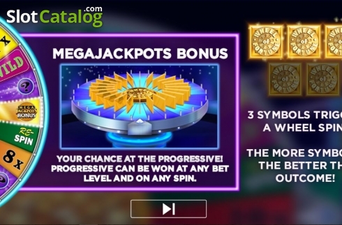 Οθόνη2. Mega Jackpots Wheel of Fortune on Air Κουλοχέρης 