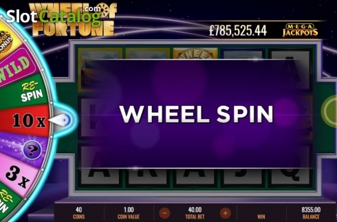 Οθόνη7. Mega Jackpots Wheel of Fortune on Air Κουλοχέρης 