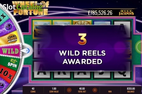 Οθόνη8. Mega Jackpots Wheel of Fortune on Air Κουλοχέρης 