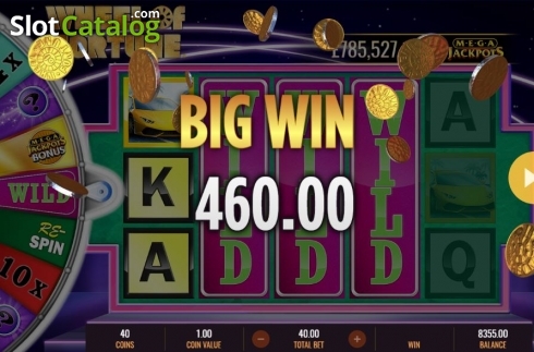 Οθόνη9. Mega Jackpots Wheel of Fortune on Air Κουλοχέρης 