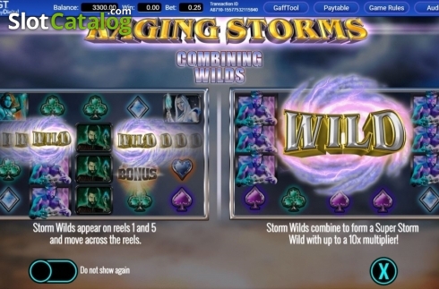 Οθόνη2. Raging Storms Κουλοχέρης