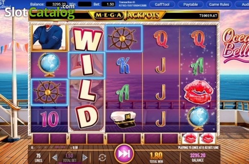 Οθόνη5. Megajackpots Ocean Belles Κουλοχέρης