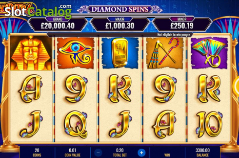 Οθόνη3. Cleopatra Diamond Spins Κουλοχέρης
