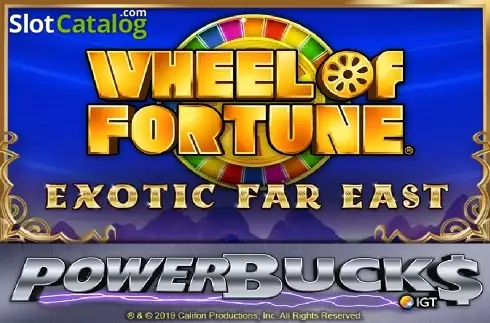 Powerbucks Wheel of Fortune Exotic Far East Κουλοχέρης 