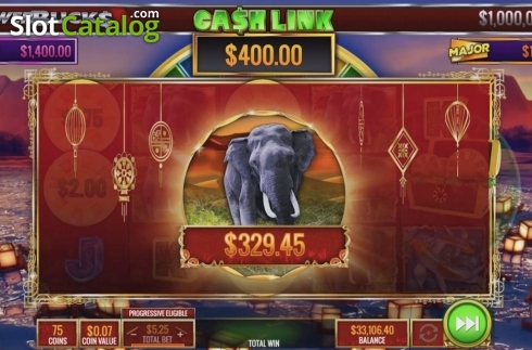 Οθόνη4. Powerbucks Wheel of Fortune Exotic Far East Κουλοχέρης