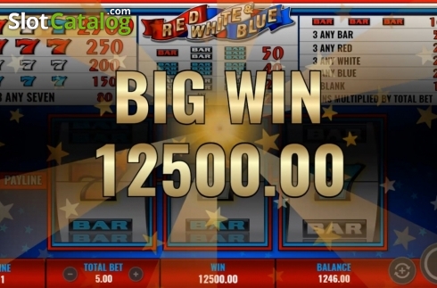 Οθόνη4. Red White & Blue (IGT) Κουλοχέρης